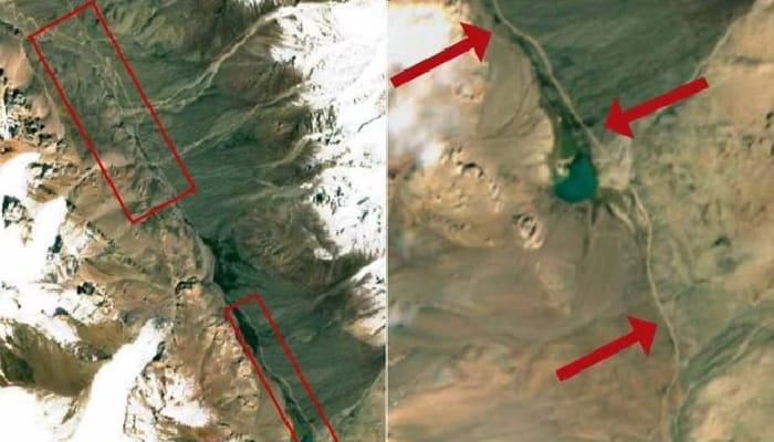 China Building Road in Kashmir