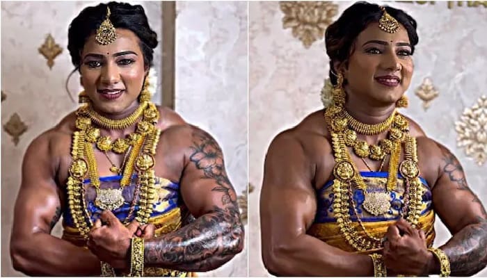 Bodybuilder Bride