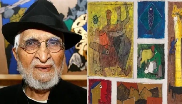 M.F. Husain Painting