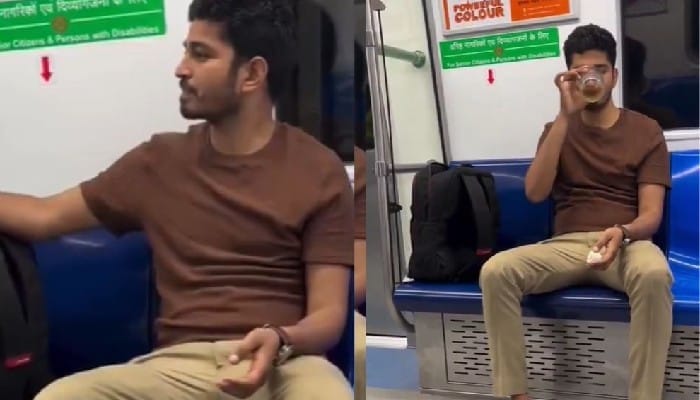Delhi Metro Viral Video