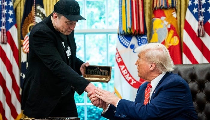 Elon Musk and Trump