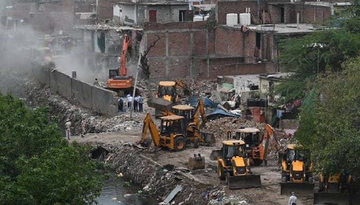 Taimur Nagar Bulldozer