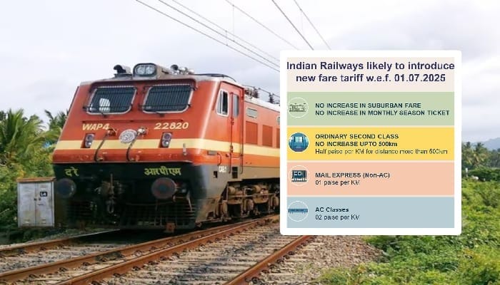 Indian Railway Fare Increase