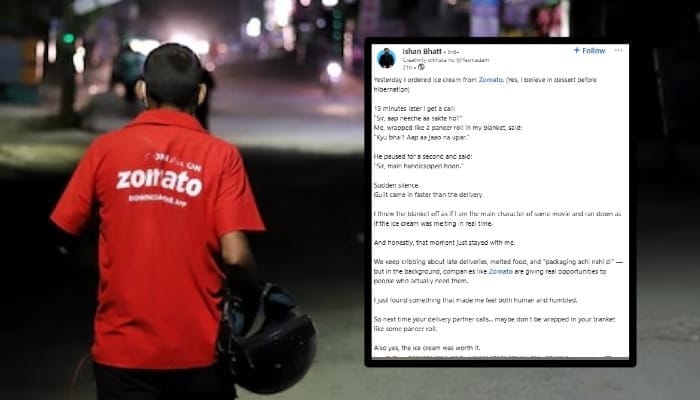 Zomato Delivery Partner