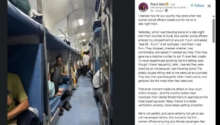 Women Safety in Train