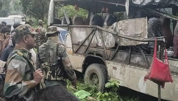CRPF Vehicle Accident