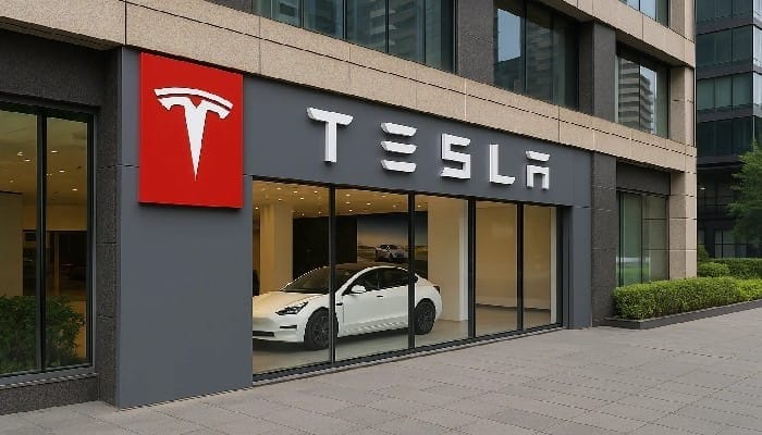 Delhi NCR Tesla Showroom
