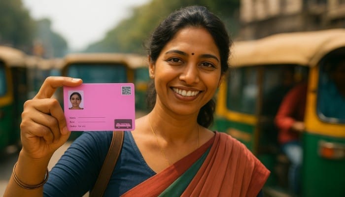 Delhi Pink Card