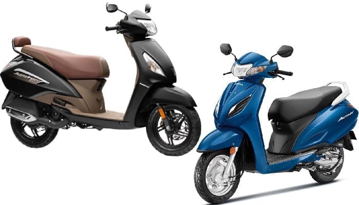 Honda Activa vs TVS Jupiter