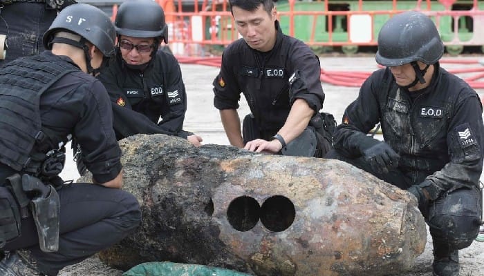 Hong Kong Bomb Search