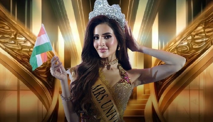 Sherry Singh Makes History as India’s First Mrs Universe 2025: Steal Her Empowering Style