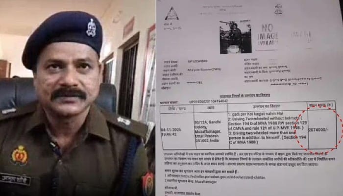 Muzaffarnagar 21 Lakh Challan