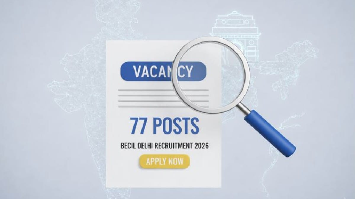BECIL Delhi Recruitment 2026
