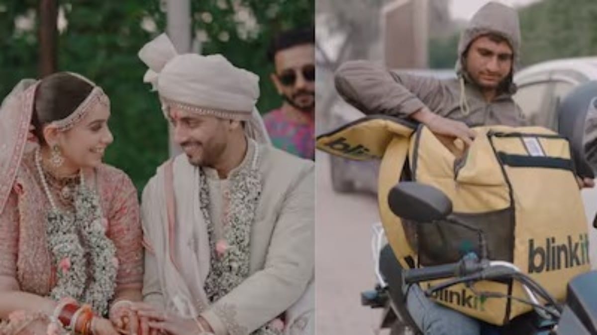 Blinkit Wedding Viral Video