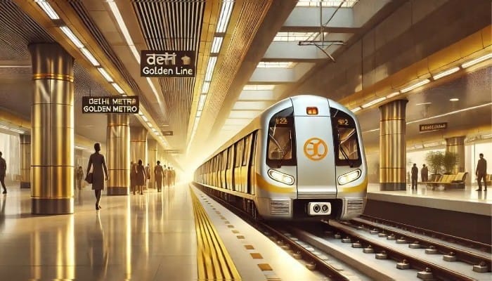 Delhi Metro Golden Line
