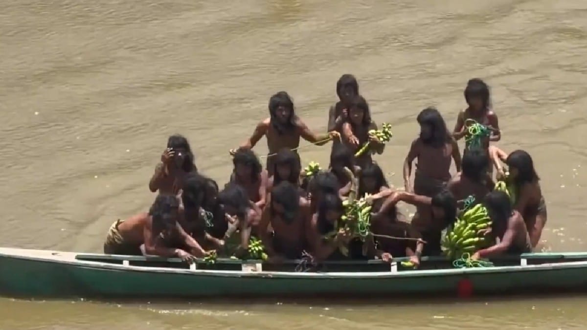 Amazon Uncontacted Community Video