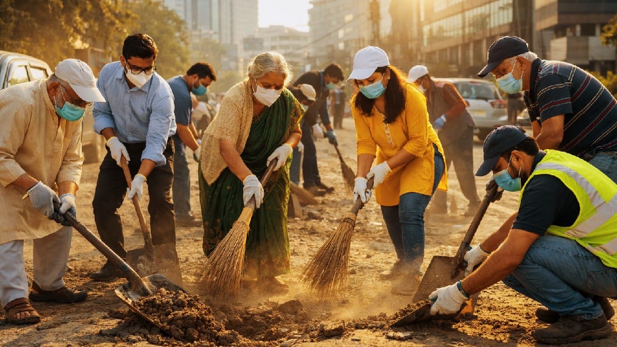 Bangalore Road Cleaning