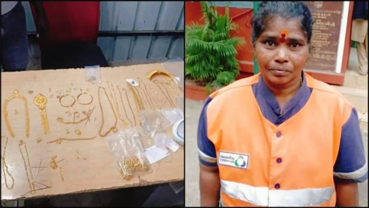 Chennai Sweeper Honesty