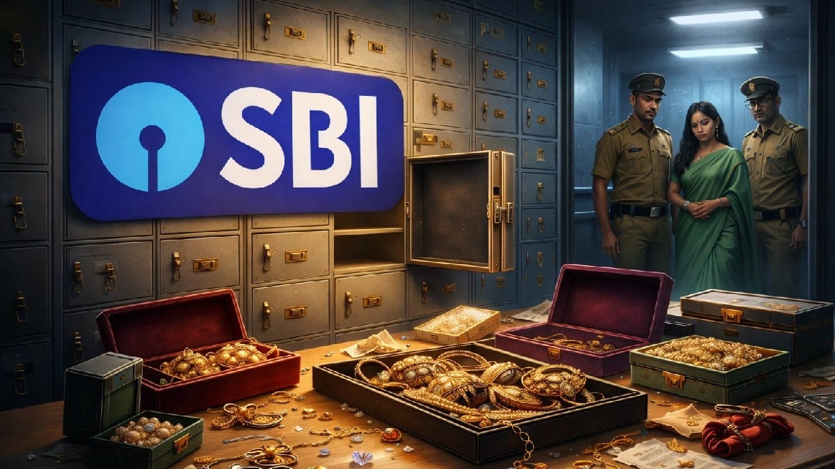 Jewellery Missing From SBI Locker
