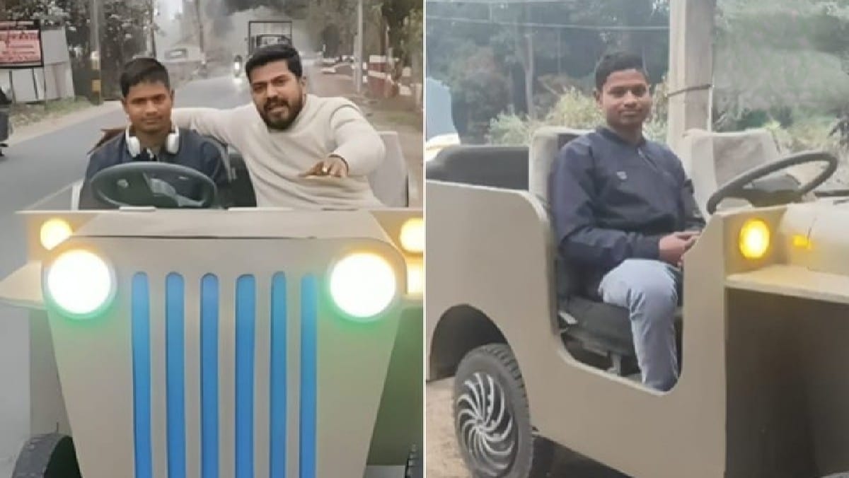 Murshid Alam Electric Jeep