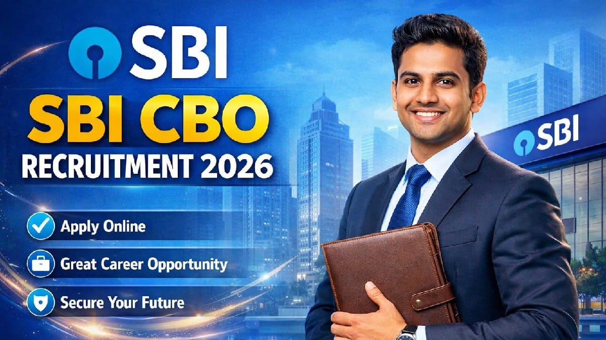 SBI CBO Recruitment 2026
