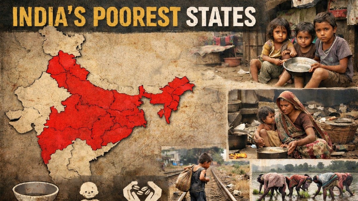 India Poorest States