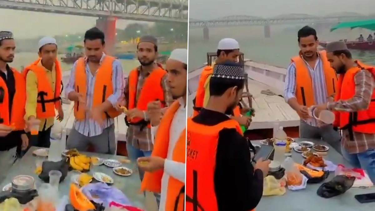 Iftar Party on Ganga