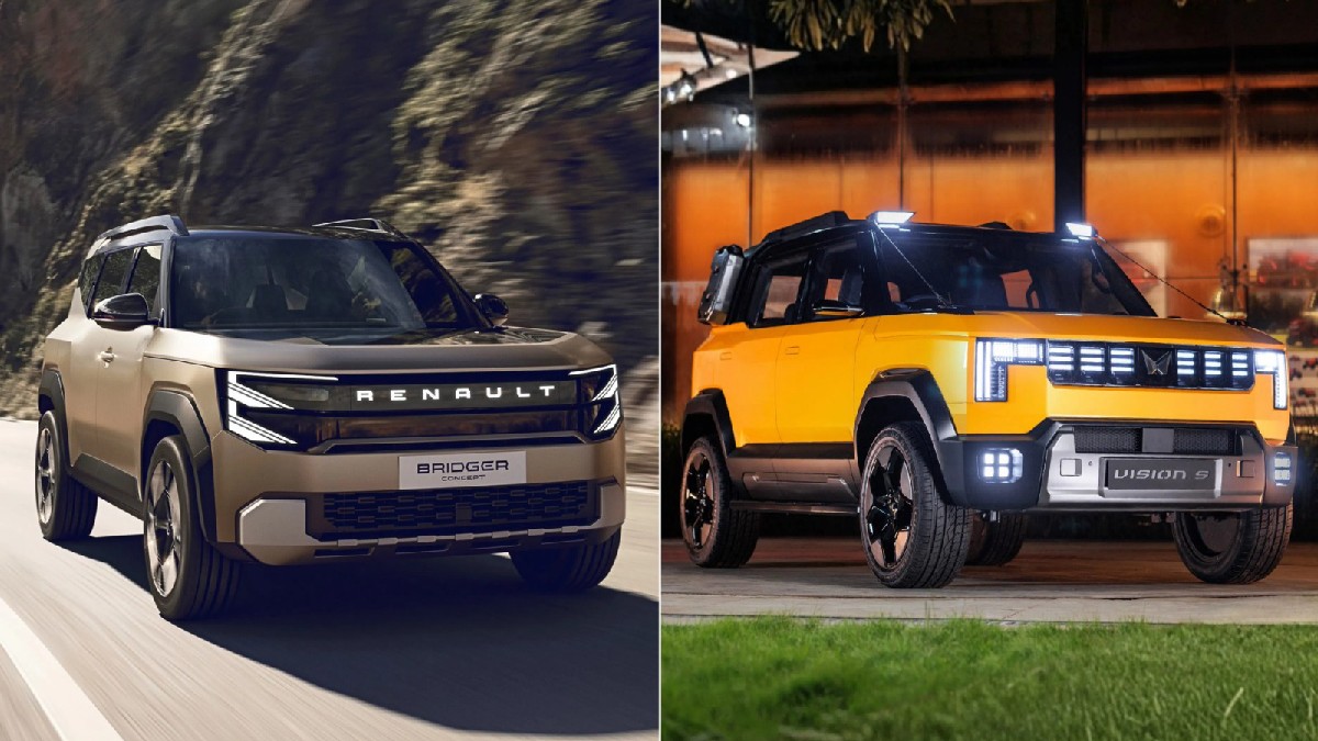 Renault Bridger Vs Mahindra Vision S