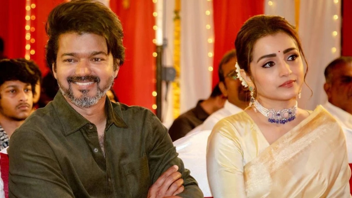 Thalapathy Vijay and Trisha Krishnan