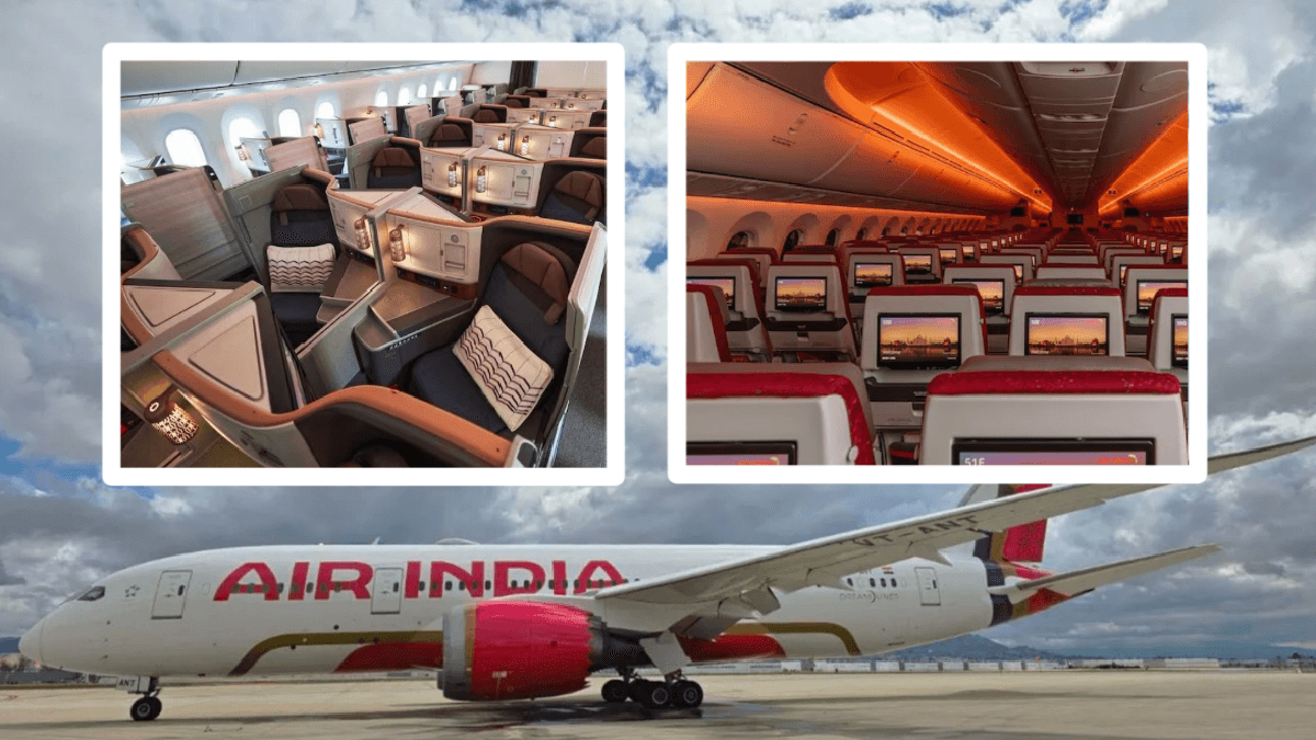 Air India Retrofit VT-ANT Aircraft