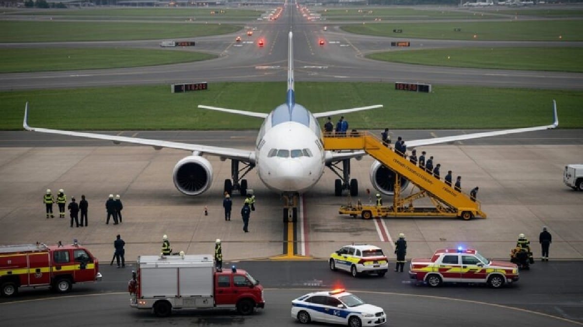 Bomb Scare in United Airlines Flight