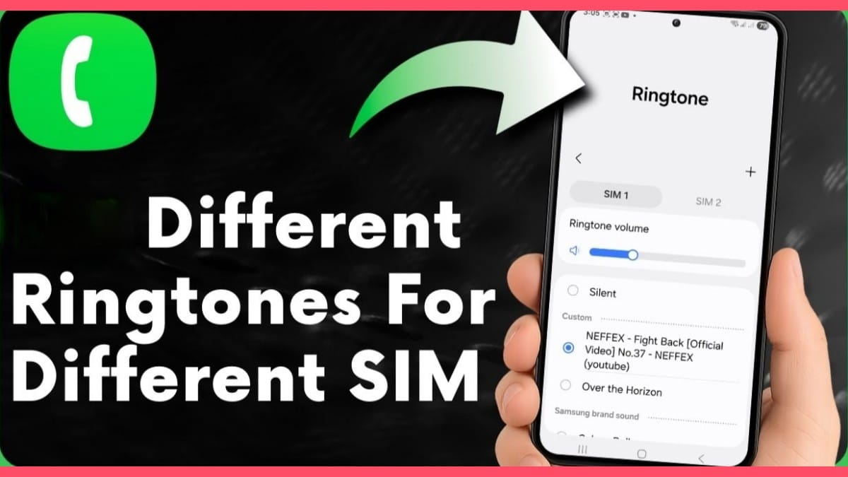 Dual SIM Ringtone Android