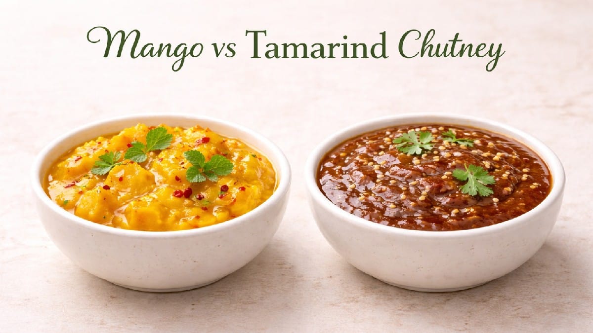 Mango vs Tamarind Chutney