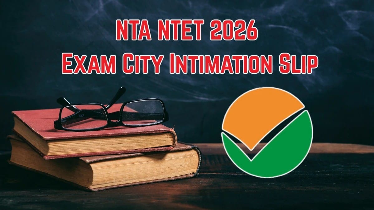 NTET 2026 City Slip Out