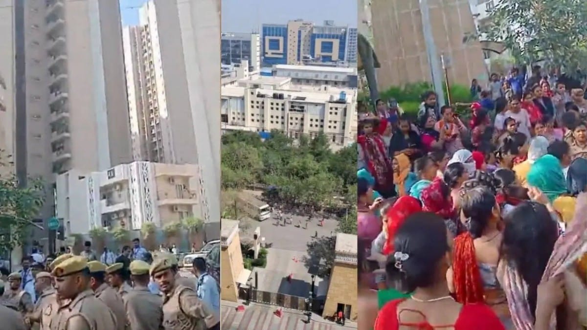 Noida Domestic Workers Protest