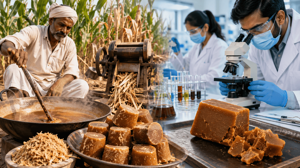Corn Stalk Jaggery