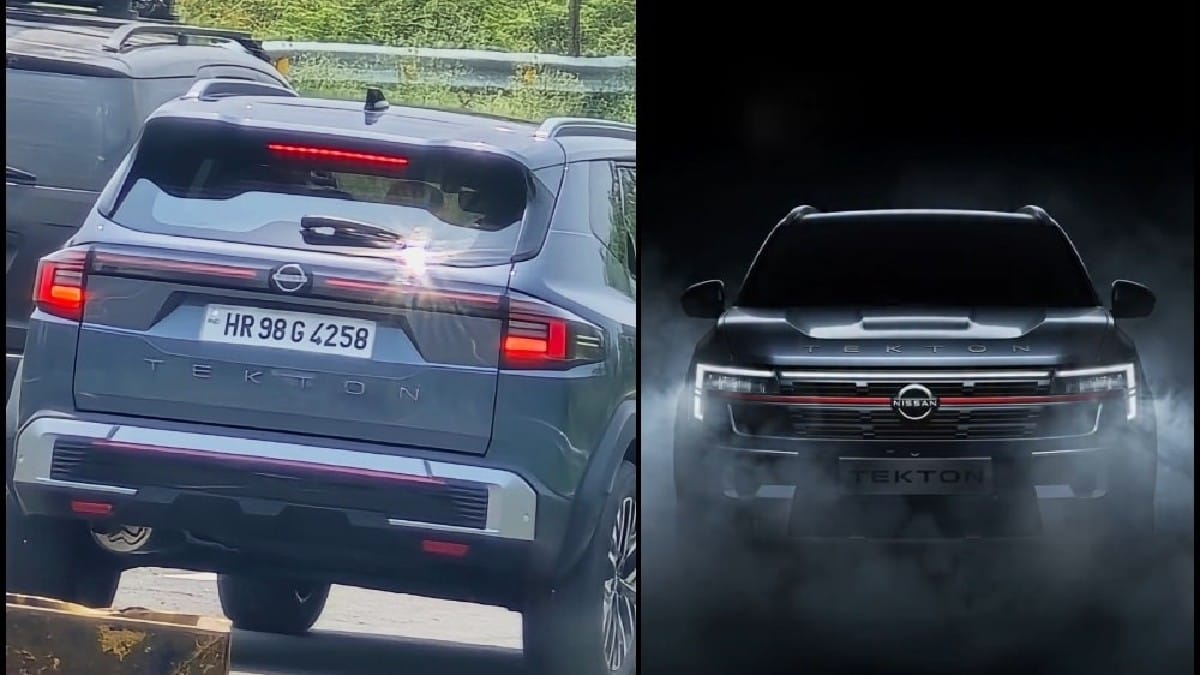 Nissan Tekton SUV Spy Shots